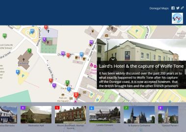 Letterkenny Cathederal Quarter App officially launched.